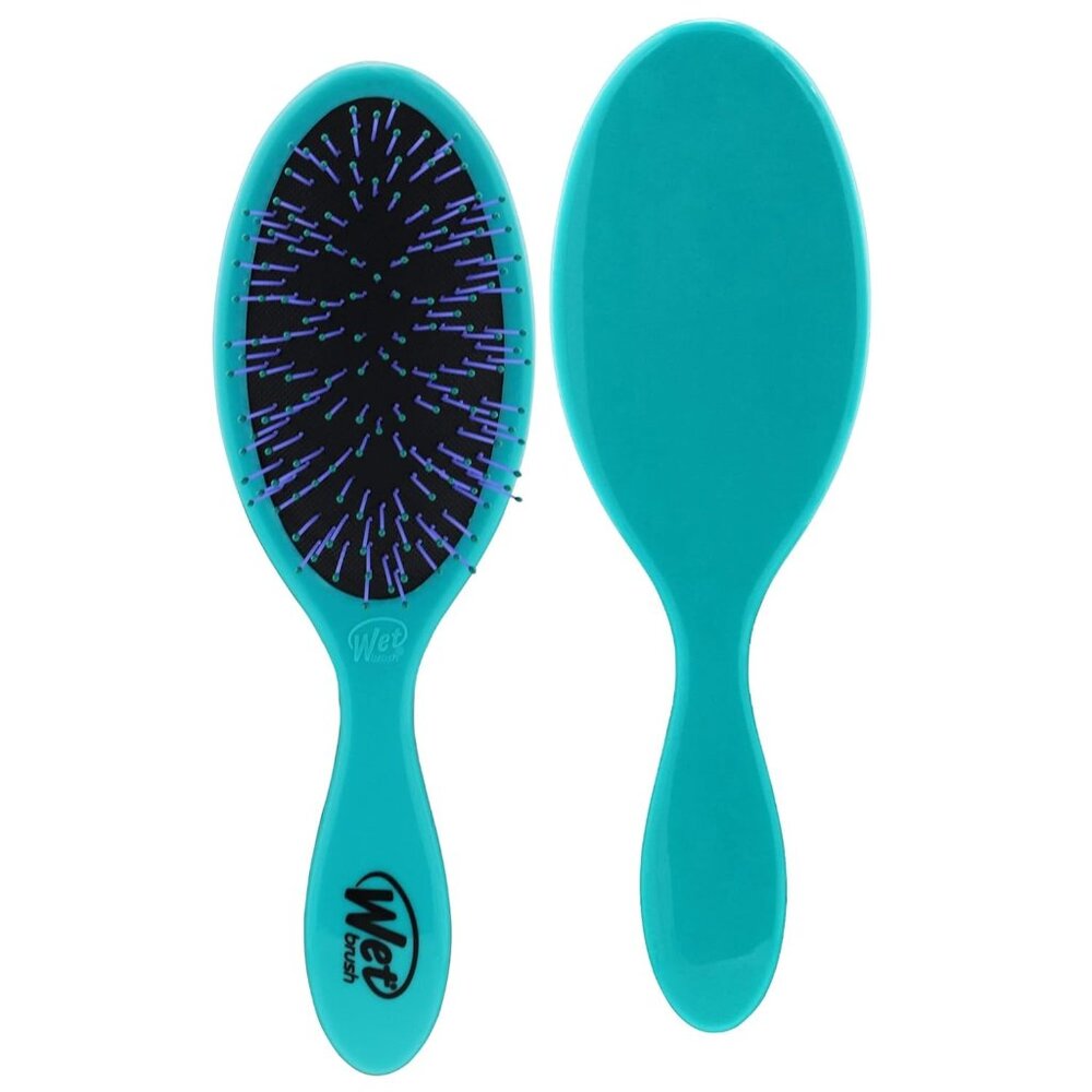 Wet Brush Thick Hair Detangler IntelliFlex Bristles Aqua